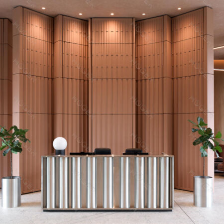 Изготовление стоек ресепшн