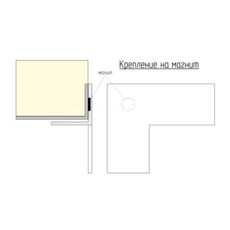 Крепление на магнит